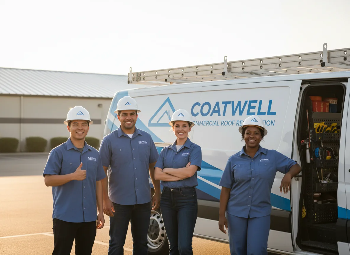 Commercial roof coating company in Kinnear, WY